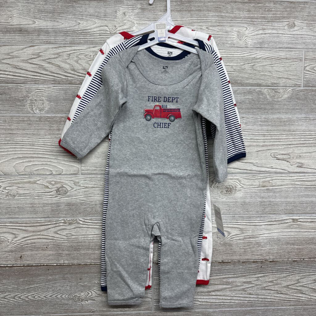 NEW 3 Pk LS Outfits Fire Dept Fire Trucks 24m