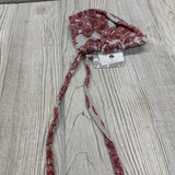 NEW Bonnet Flowers Ruffle Trim 3-6m