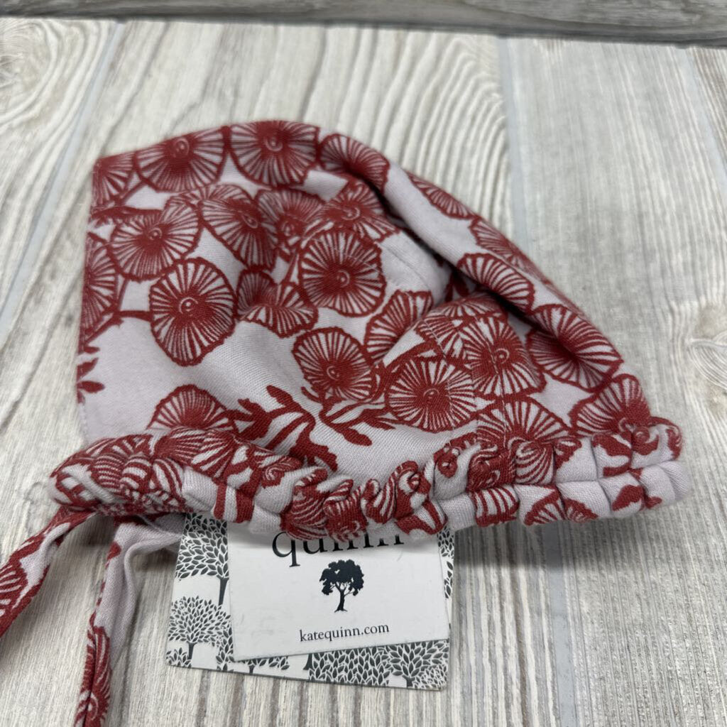 NEW Bonnet Flowers Ruffle Trim 3-6m