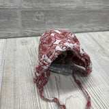 NEW Bonnet Flowers Ruffle Trim 3-6m