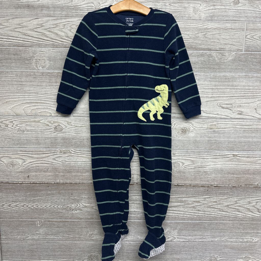 Blanket Sleeper Stripes Dinosaur 3t