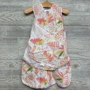 Muslin Sleep Sack Swaddle Leaves nb