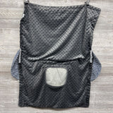 Car Seat Cover Arrows & Minky Dot