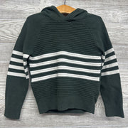 Sweater W/ Hood Stripes 5t