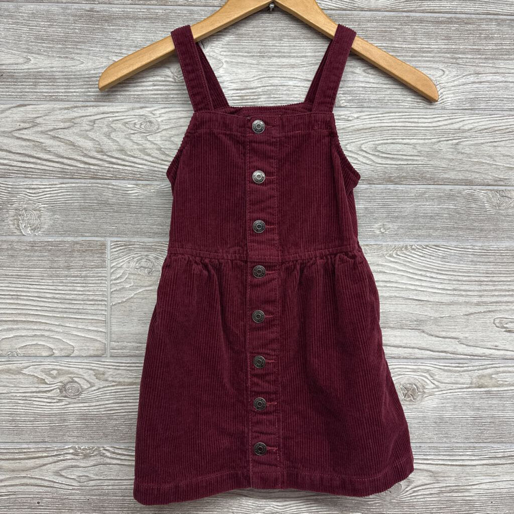 Cord Button Up Jumper 4-5