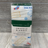 NEW Swaddle Blanket "The Polar Express"