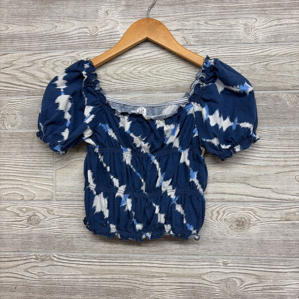 Tiered Off The Shoulder Shirt Tie Dye 14