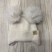 Winter Hat Double Pom