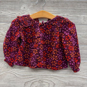 Shirt Ruffle Flowers 6-12M