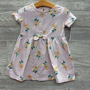 NEW Dress Flowers Bow 18m