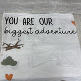 Milestone Blanket You Are Our Biggest Adventure