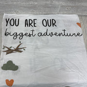 Milestone Blanket You Are Our Biggest Adventure