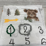 Milestone Blanket You Are Our Biggest Adventure