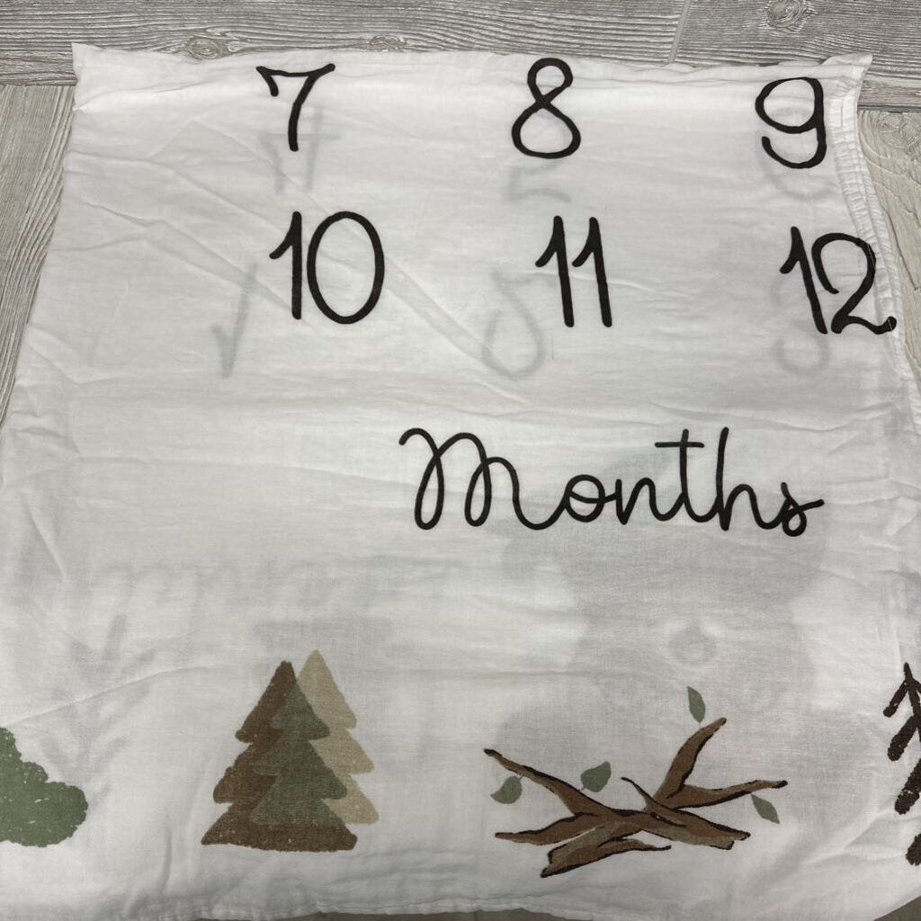 Milestone Blanket You Are Our Biggest Adventure