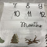 Milestone Blanket You Are Our Biggest Adventure