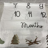 Milestone Blanket You Are Our Biggest Adventure