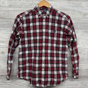Ls Button Up Shirt Plaid 14-16