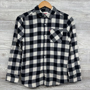 Ls Button Up Flannel Chest Pocket 14-16