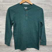 Ls Henley Shirt Heather 10-12