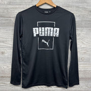 Ls Active Shirt Logo 14-16