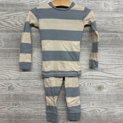 2 Pc LS PJs Stripes 18m
