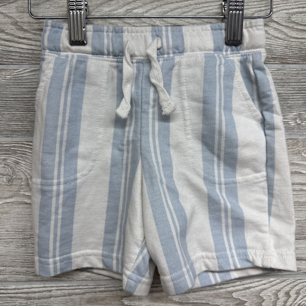 Drawstring Shorts Stripes 3t