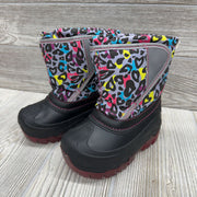 Light Up Snow Boots Animal Print 7/8c