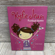 Kylie Jean Football Queen Hardcover Book
