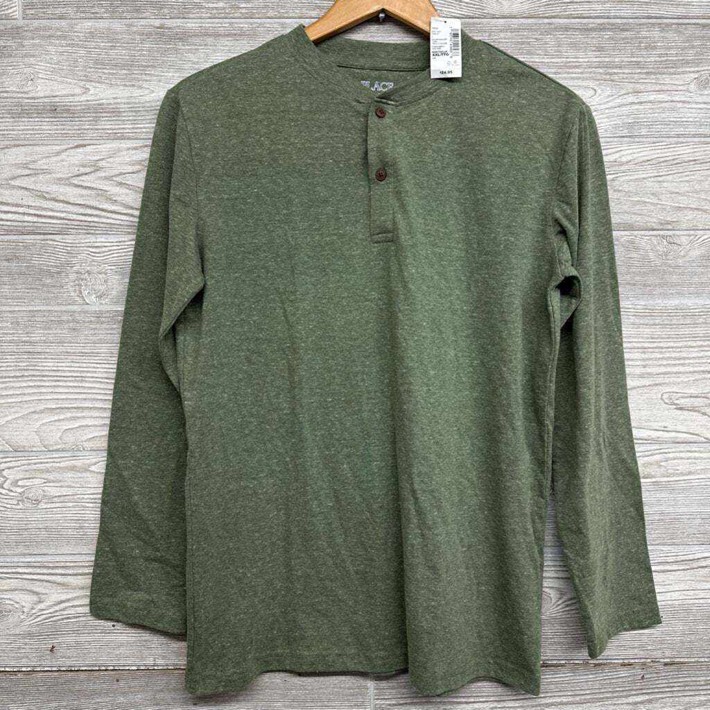 NEW LS Henley Shirt 16