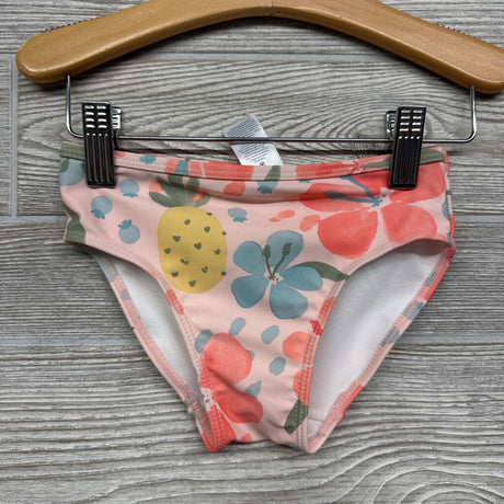 NEW 2 Pc Ls Swimsuit Flowers Pineapples 3T