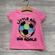 Shirt Little Girl Soccer Ball Tye Dye 3T