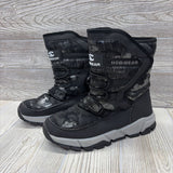 Camo Velcro Snow Boots 2y