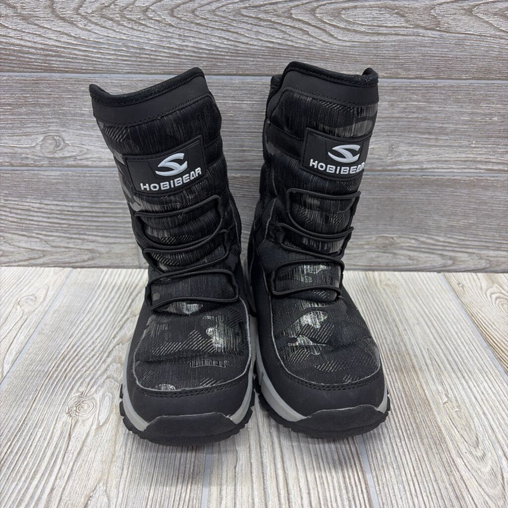 Camo Velcro Snow Boots 2y