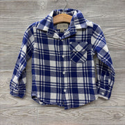 Flannel Button Up Shirt 2t