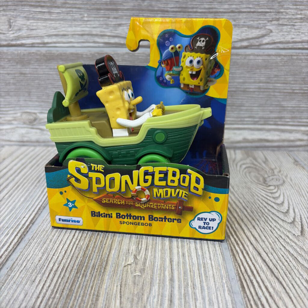 NEW Bikini Bottom Boaters Car