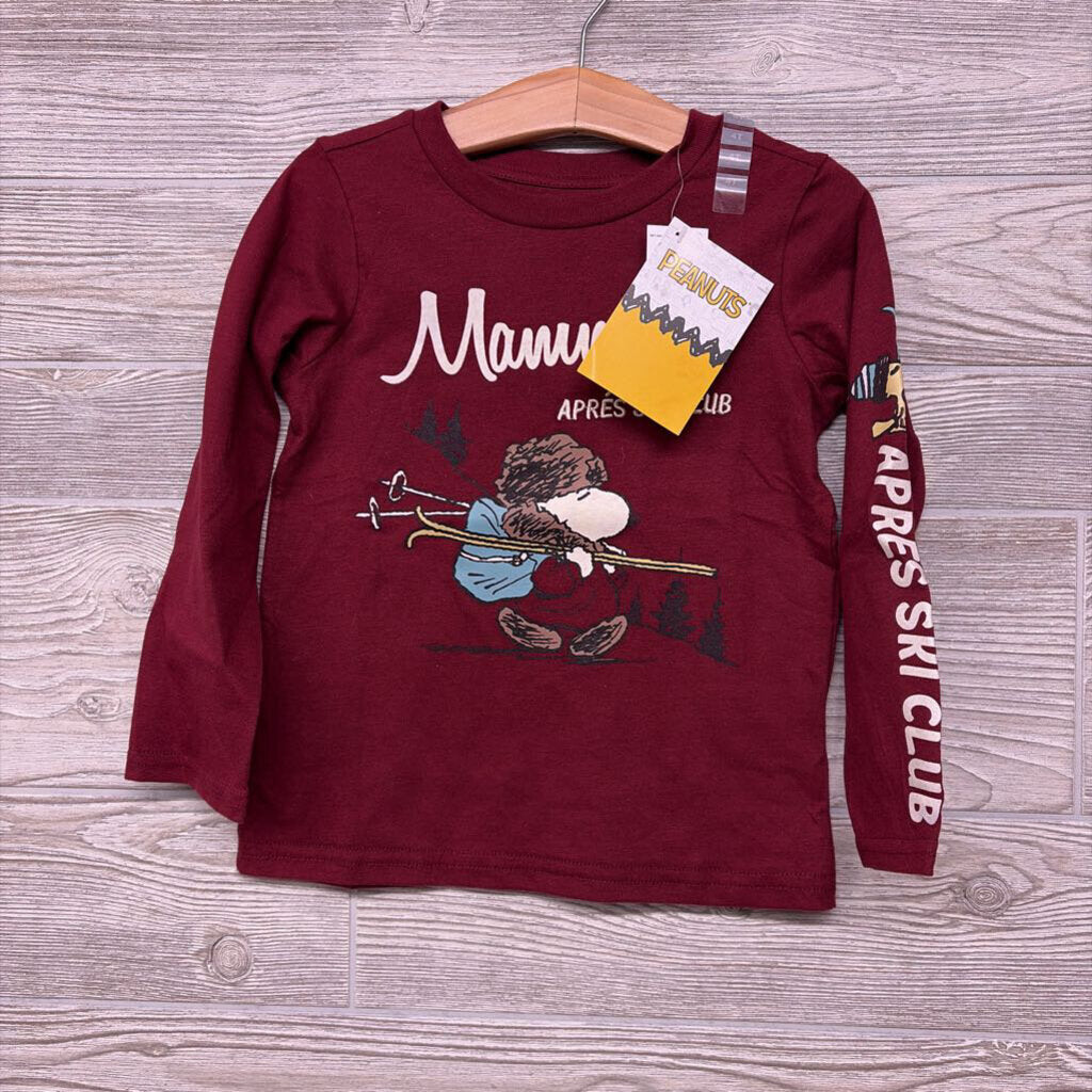 NEW LS Shirt Mammoth Ski Club 4t