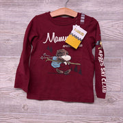 NEW LS Shirt Mammoth Ski Club 4t