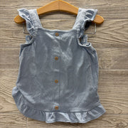 Button Up Flutter Sleeve Shirt & Skort Flowers 2t