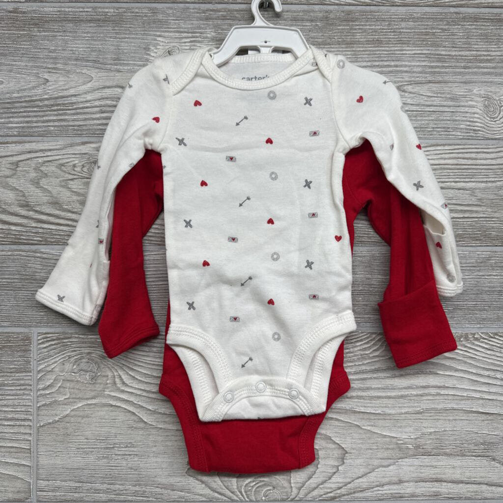 NEW 2 Pk LS Bodysuits nb