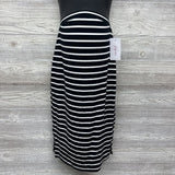 NEW Tube Midi Skirt Stripes XS