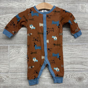 LS Snap Outfit Dogs 0-3m