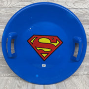 Plastic Superman Downhill Pro Saucer Sled