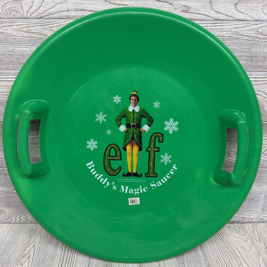 Plastic Buddy The Elf Downhill Pro Saucer Sled