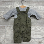LS Shirt & Overalls Dinosaurs nb