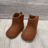 NEW Soft Sole Velcro Western Boots 3-6m