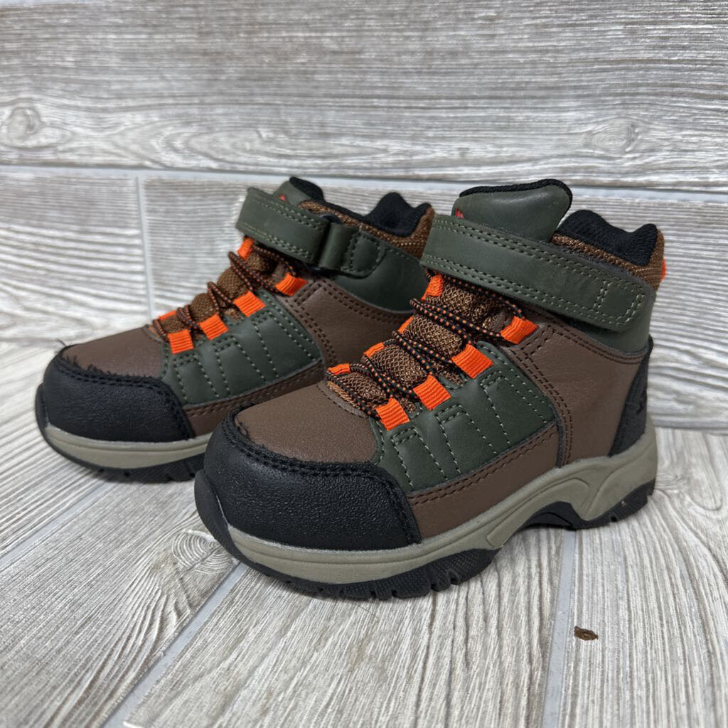 Velcro Camo Hiking Boots 8c