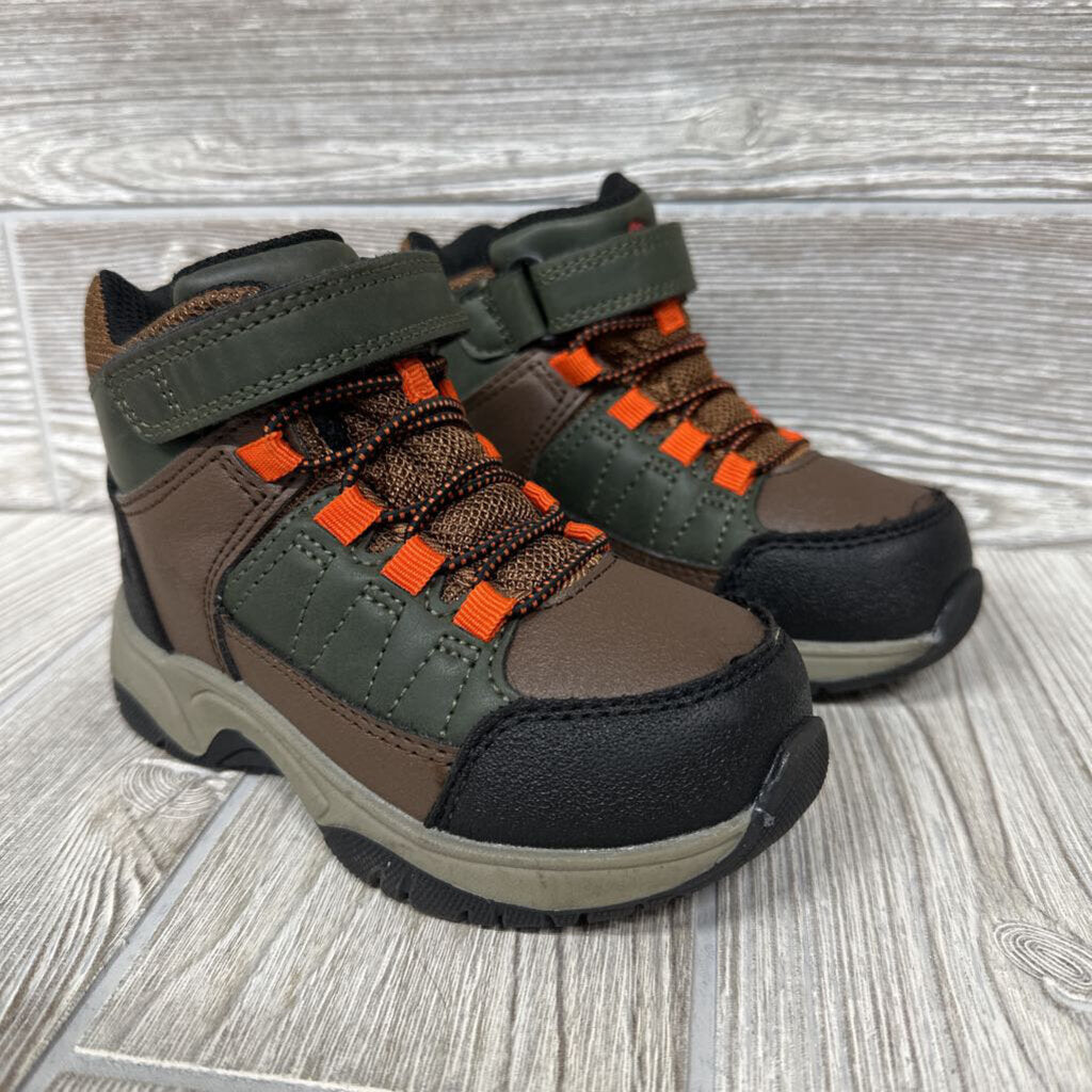 Velcro Camo Hiking Boots 8c