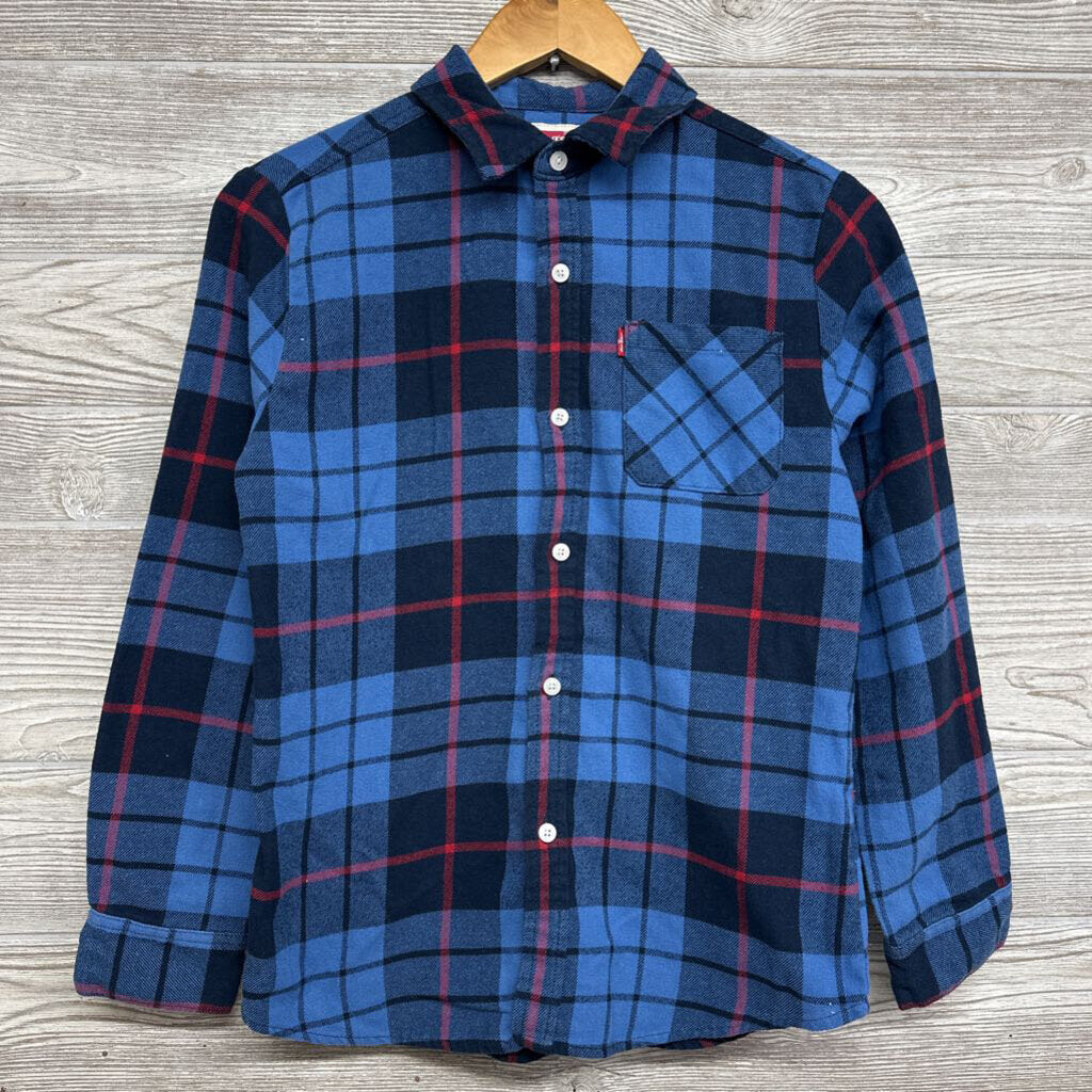 Flannel Button Up Plaid Shirt 14
