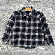 Flannel Button Up Gingham Shirt Secs 4t