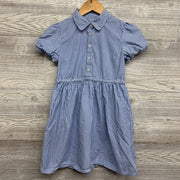 Bubble Sleeve & Collar Dress Stripes 10